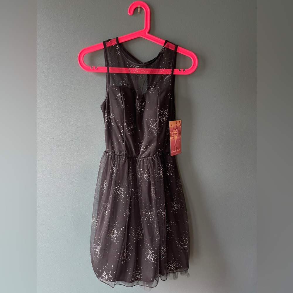 Emerald sundae black fancy dress size small - new with tags